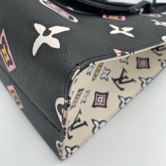 (SOLD) Louis Vuitton ONTHEGO Leather GM- Black (Proof Of Authenticity Provided) - Picture 13 of 16